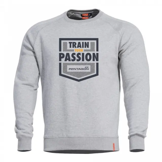 Pentagon Hawk Sweater TP-Μπλούζα Φούτερ για Καθημερινή Χρήση - 01-Black-Μαύρο 2