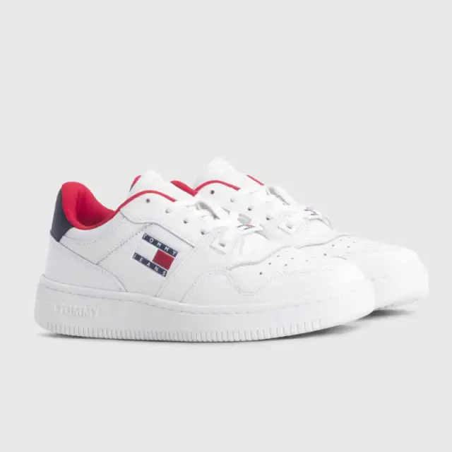 Tommy Hilfiger - Casual Γυναικεία Sneakers Tjw Retro Basket EN0EN02206-0K4 Λευκό - 41 2