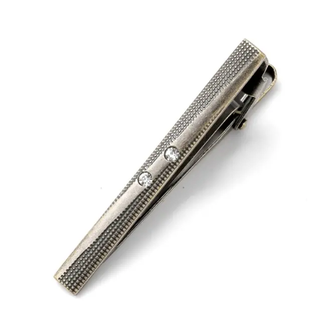 Ασημί Κλιπ Γραβάτας 5 cm – LGD-TC/ANTIQUE/35 3
