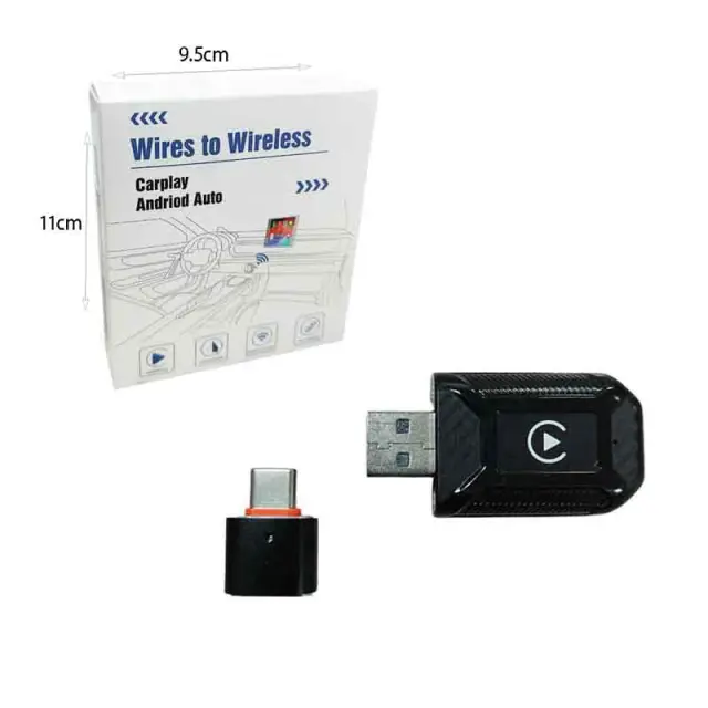 Ασύρματος Αντάπτορας CarPlay και Android Auto M30 - Wireless CarPlay Android Auto Adapter 017200 3