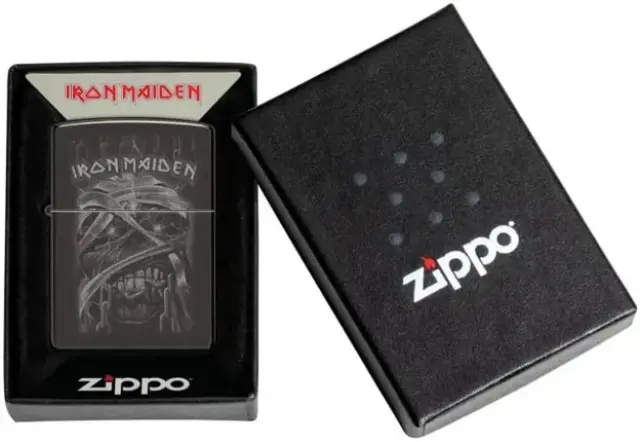 ZIPPO Αναπτήρας - Iron Maiden Black (47199) 3