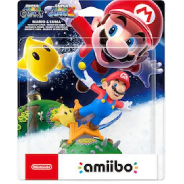 Nintendo Amiibo Mario and Luma AMII-0329 – Συλλεκτική Φιγούρα