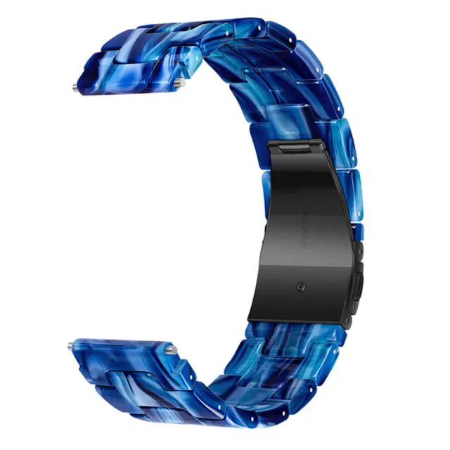 Watchband Hoco WH19 Elegant Series Πλαστικό Μπρασελέ για Samsung Huawei Xiaomi Vivo OPPO κα 22mm Universal Μπλε