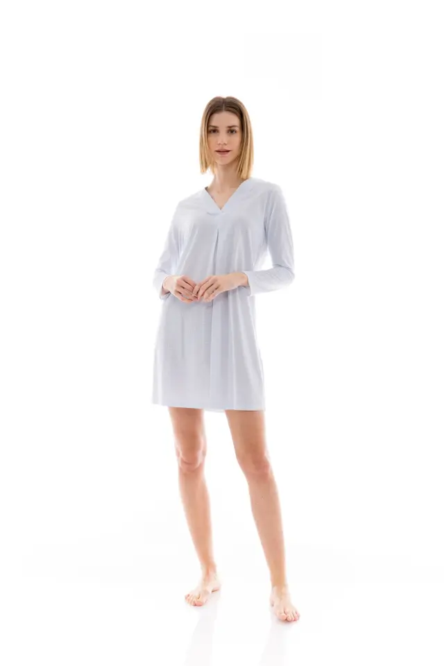 W1411 - Type - NIGHTGOWN V BLUE DREAMS