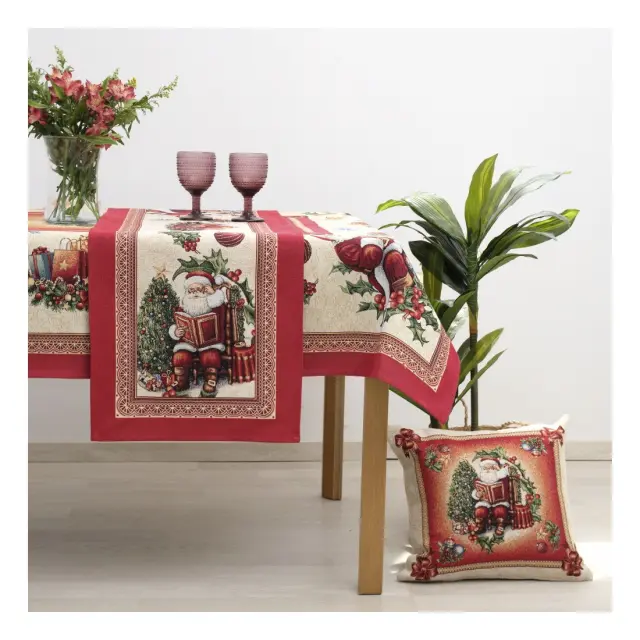 Τραπεζομάντηλο Dimeco 140Χ180 8930 Red 2