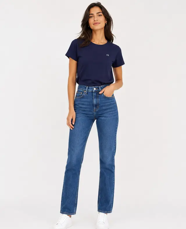 Calvin Klein Golf Active Γυναικείο Αθλητικό T-Shirt Navy - M 3