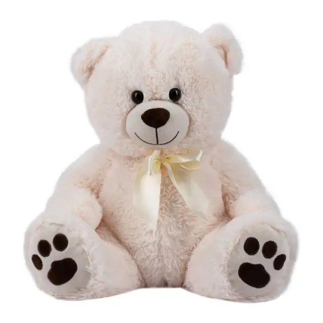 FreeON Free2Play Cuddly Λούτρινο Αρκουδάκι 38 εκ. White 0+ Μηνών
