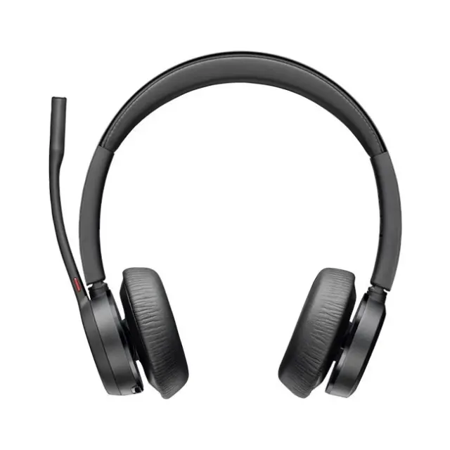 HP Poly Voyager 4320 UC Stereo USB-A Headset +BT700 USB-A Adapter +Charging Stand (77Y99AA) 2