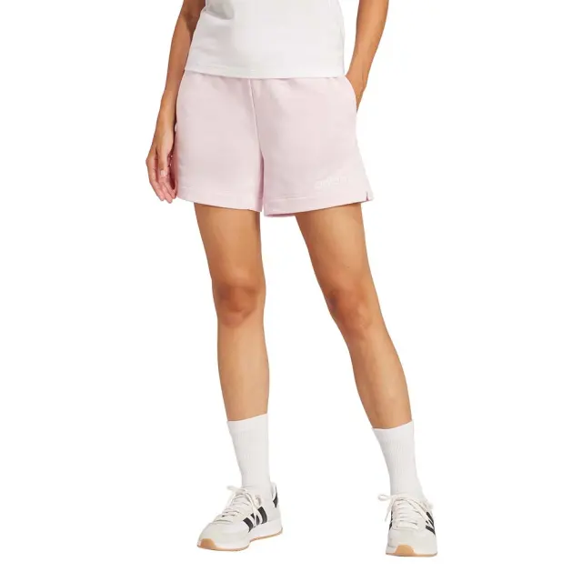 adidas Sportswear Women's Linear French Terry Shorts Ροζ JG8642 (adidas Sportswear)