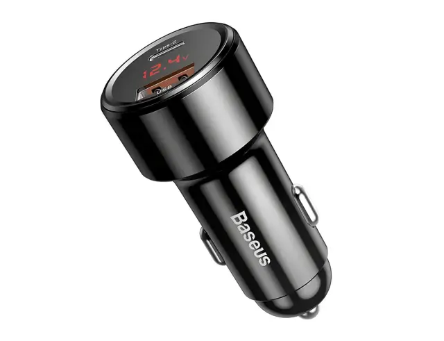 Baseus Φορτιστής Αυτοκινήτου Magic Series PPS CCMLC20C-01 45W USB-C PD / USB-A QC Black 2