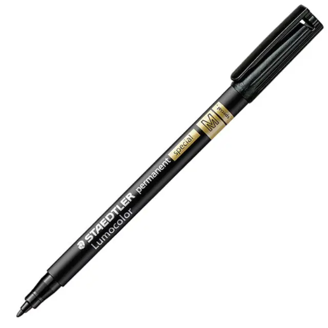 Μαρκαδόρος Ανεξίτηλος Staedtler Lumocolor Permanent Special Medium 1.0mm - Black
