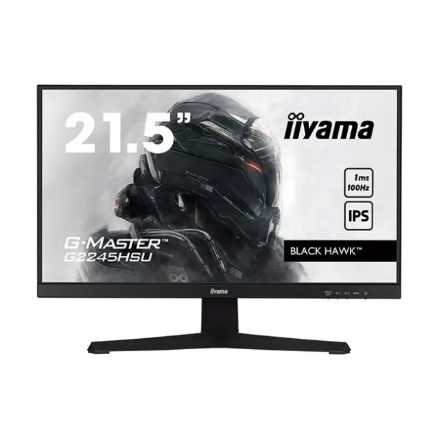 iiyama Monitor 22" G-Master G2245HSU-B2 Black Hawk IPS FHD (G2245HSU-B2)