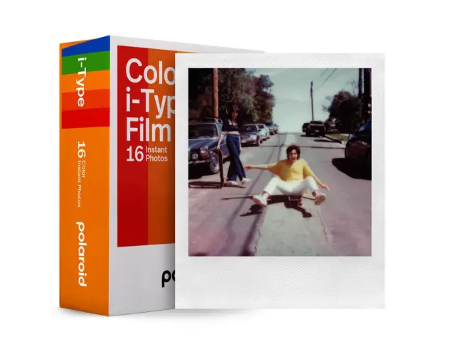 Φωτογραφικό Χαρτί Polaroid Color Film για i-Type, με μέγεθος 10.7x8.8cm - 16 Φύλλα6009