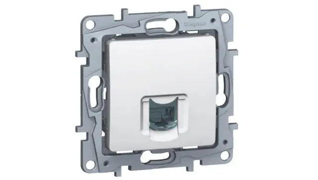 Telephone socket RJ11 Niloe ivory