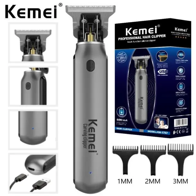 Κουρευτική μηχανή - KM-1757 - Kemei 2