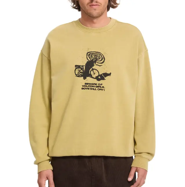 Volcom Lifer Crewneck Sweatshirt ανδρική μπλούζα φούτερ A4632605-1