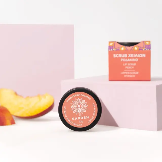 Garden | Lip Scrub Peach Απολεπιστικό Χειλιών Ροδάκινο | 12gr 3