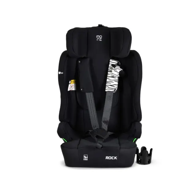 Moni Παιδικό Κάθισμα Αυτοκινήτου Rock 76-150cm Midnight Black 3801005153237 3