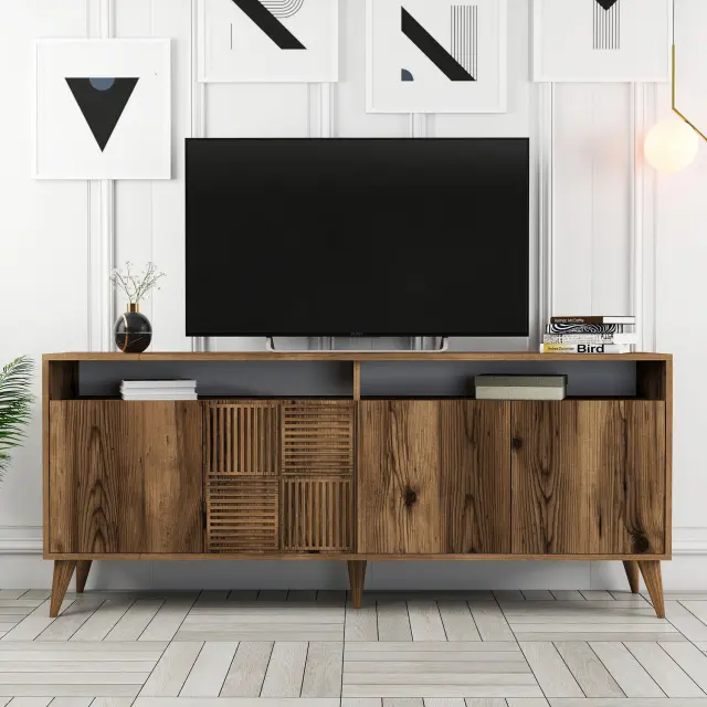 ΜΠΟΥΦΕΣ ΜΕΛΑΜΙΝΗΣ ΚΑΡΥΔΙ FB99431.04 180x35x78.6Υεκ. 3
