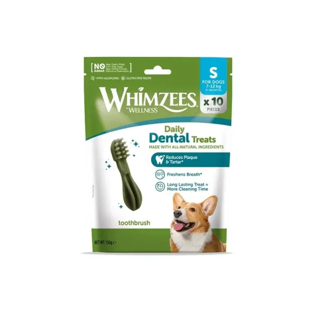 Whimzees Touthbrush 150gr (10τμχ) Μονόχρωμο - S