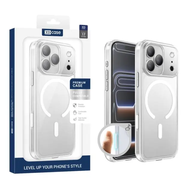 Frosted MagSafe Θήκη για iPhone 17 Pro Max/18 Pro Max- White OEM 2
