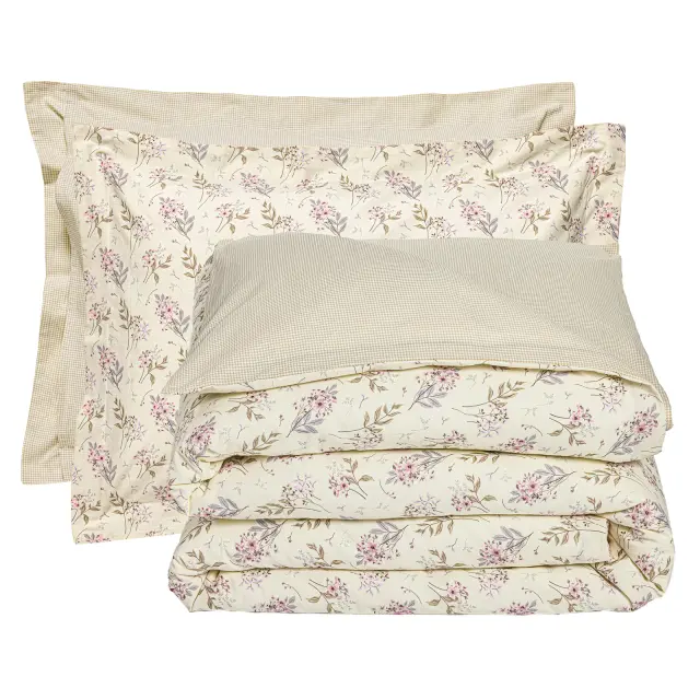 Σετ Σεντόνια Υπέρδιπλα 4 Τεμαχίων Das Home 9703 Cream 240x260 3