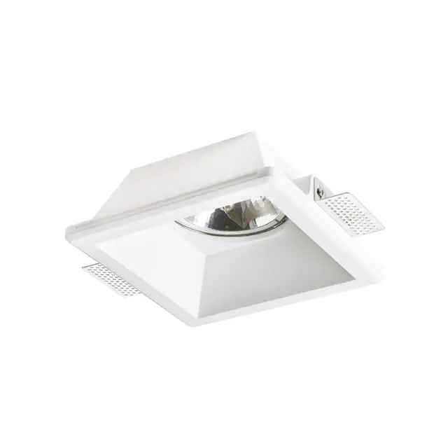 ΤΕΤΡΑΓΩΝΟ ΓΥΨΙΝΟ TRIMLESS ΣΠΟΤ ABBY AR111 GU10 / G90161C