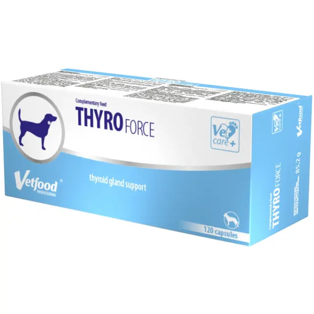 Vetfood Thyroforce 120 Κάψουλες για Σκύλους με Υποθυρεοειδισμό