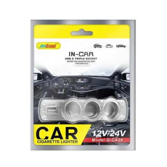 Andowl QCA24 Φορτιστής Αυτοκινήτου 12V24V