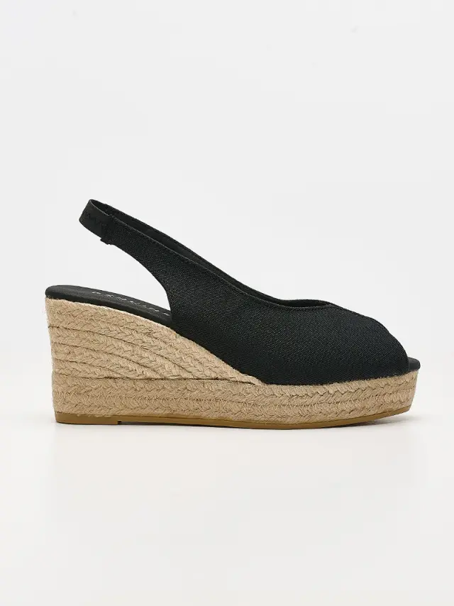 Genuins Πέδιλα Γυναικείο ύφασμα Μαύρο GEN/SWELL BLACK 2