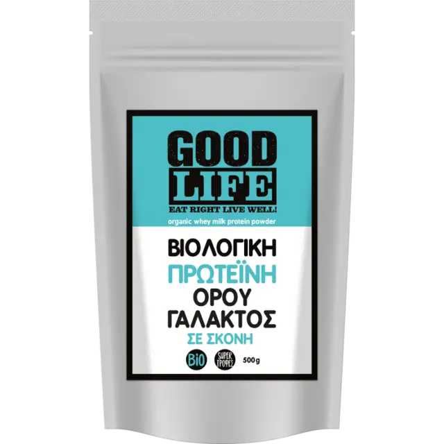 BIOAGROS Βιολογική Πρωτεΐνη Ορού Γάλακτος Good Life 500gr
