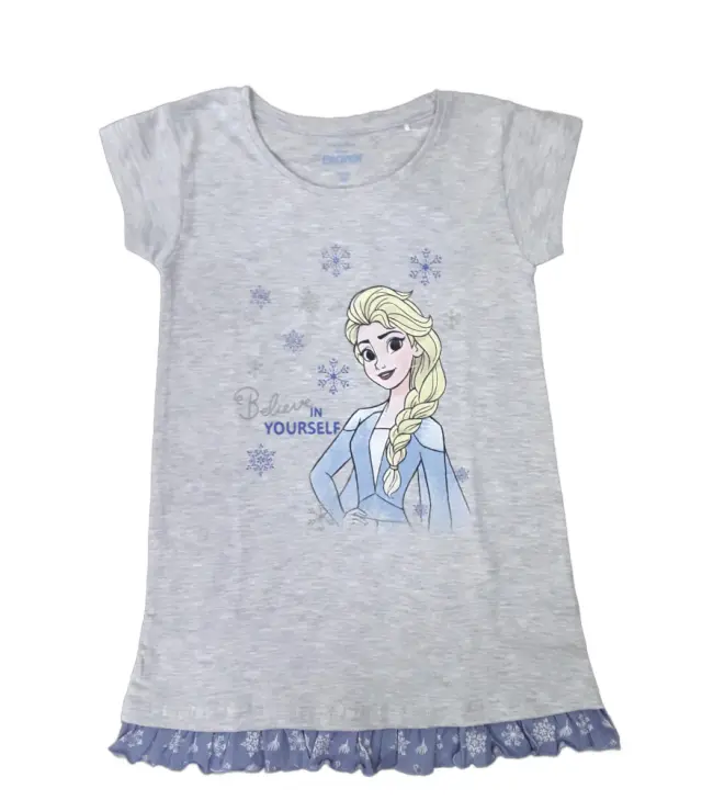 Nυχτικό Καλοκαιρινό Frozen Grey Ice Violet 8010225 - 7-8 Y (122-128cm)