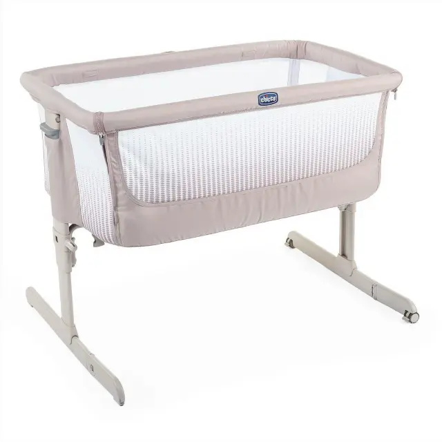 Chicco Next to Me Air Dark Beige Λίκνο