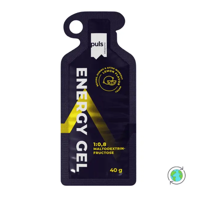 Gel Ενέργειας Λεμόνι - Puls Nutrition - 40g 6430056591315