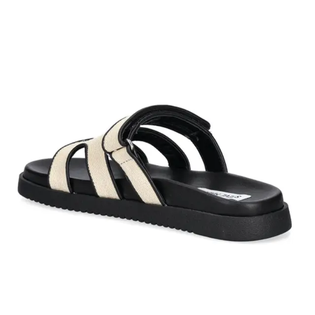 Γυναικεία Σανδάλια Steve Madden Missile 11003028-NB1 Μπεζ Ψάθα Μπεζ - 37 3