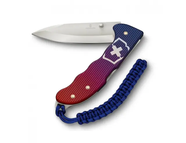 Αναδιπλούμενος Ελβετικός Σουγιάς Victorinox Evoke Alox με 5 λειτουργίες και μήκος 13.6cm - Purple 0.9415.D221 2