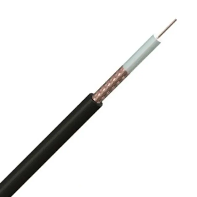 Cable RG-6U TV/SAT 1.13/96 CCS black / GEL