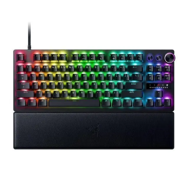 Razer Gaming Keyboard Huntsman V3 Pro TKL RGB Black US-Layout (RZ03-04980100-R3M1)