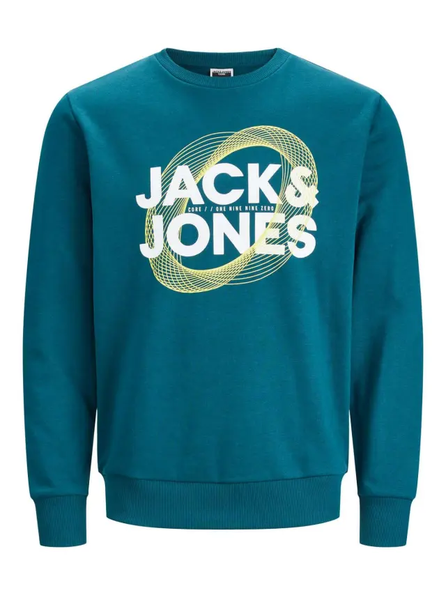 JCOLUCA SWEAT CREW NECK FST Deep Teal