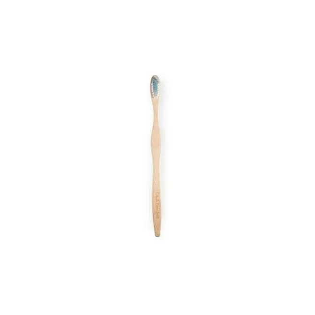 Ola Bamboo Toothbrush Adult Ultra Soft Μπεζ / Μπλε 1τμχ