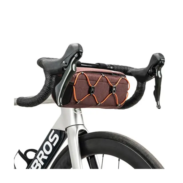 Rockbros Handlebar Bicycle Bag 2.2L Brown