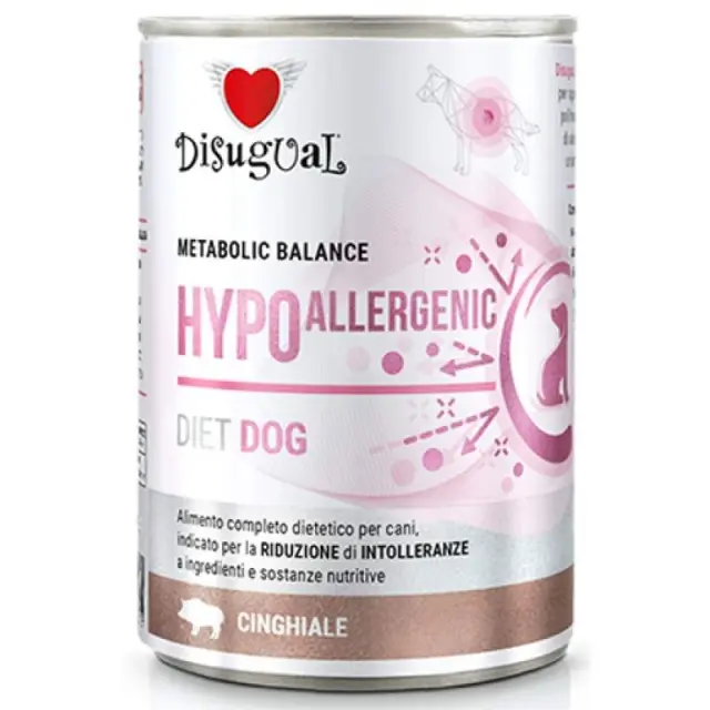 Disugual Hypoallergenic Diet Dog Αγριόχοιρο 400gr Μονόχρωμο