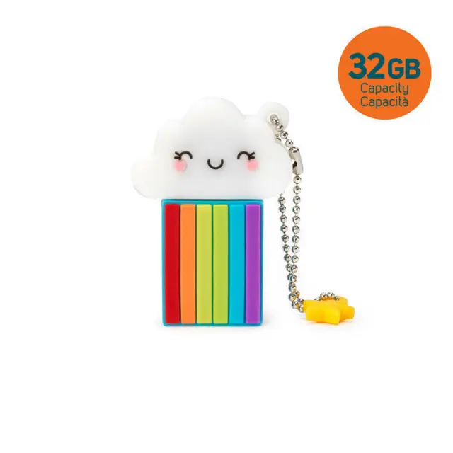 Legami Milano Rainbow 32GB USB 3.0 Stick Πολύχρωμο