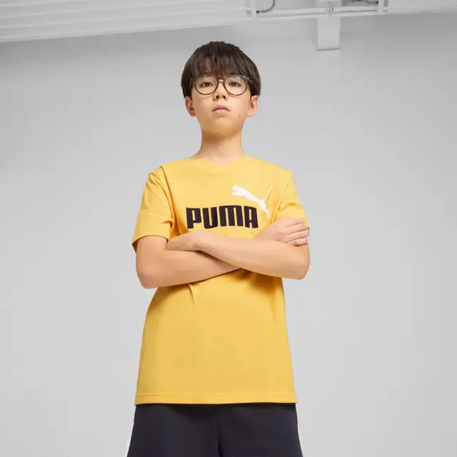 Puma Boy's Essentials 1 Color No1 Logo Tee Κίτρινο 685778-55 (Puma)