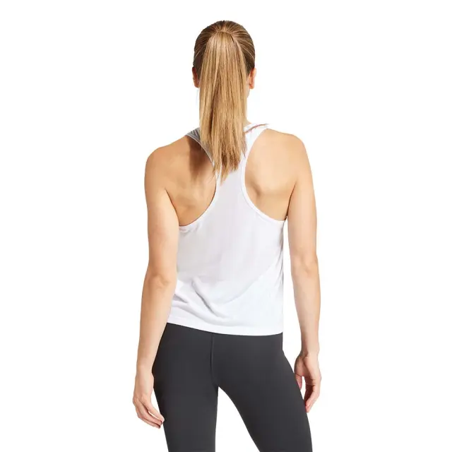 adidas Performance Women's Training Essentials Minimal Racerback Tank Άσπρο IS4034 (adidas Performance) - XSmall 2
