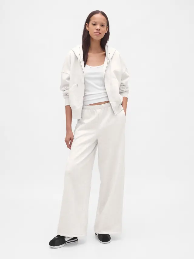Γυναικείο Παντελόνι Φόρμας VintageSoft Baggy Γραμμής Pale heather grey