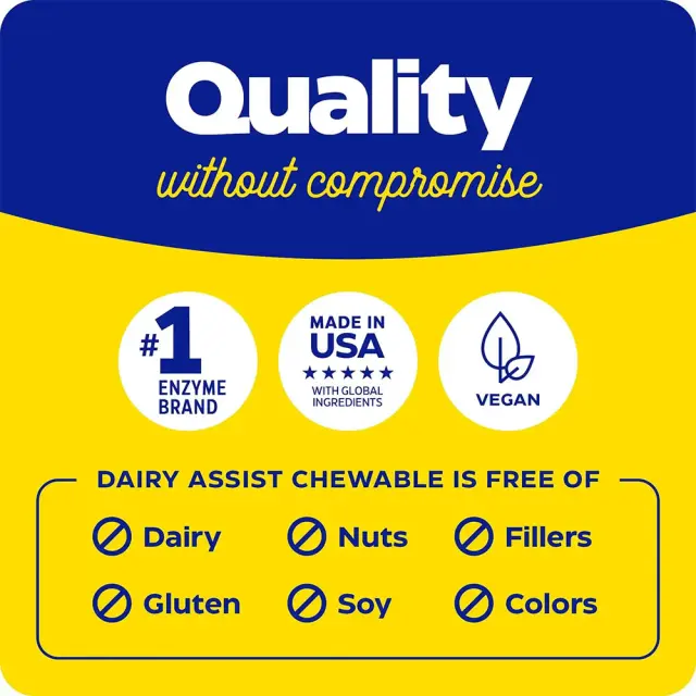 Enzymedica DairyAssist® Chewable 3