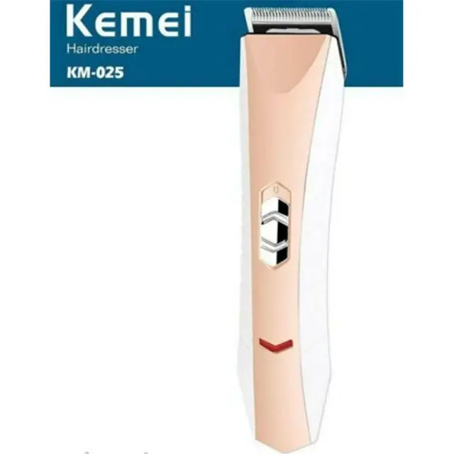 Kemei KM-025 Επαναφορτιζόμενη Κουρευτική Μηχανή Χάλκινη 3