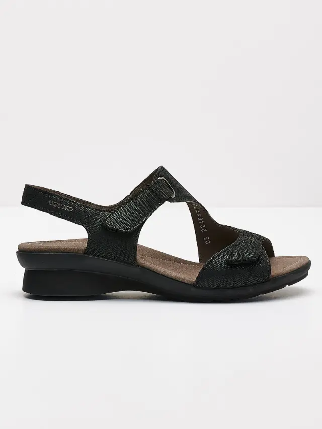 Mephisto Πέδιλα Γυναικείο δέρμα Nubuck Μαύρο MEP/PARIS BLACK/BLACK 3