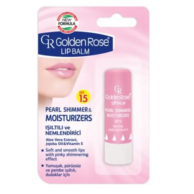 Lipbalm Πέρλα & Λάμψη (Pearl Shimmer & Moisturizers) (SPF 15) 4.6gr